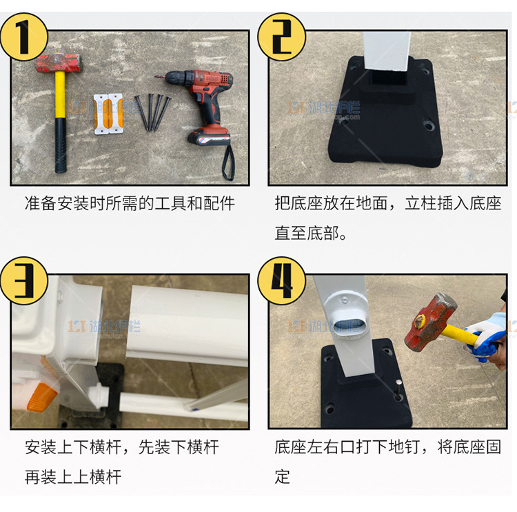 潜江西大垸市政道路栏杆销售厂家