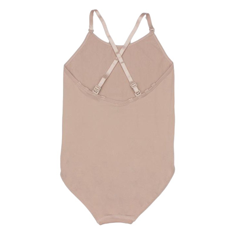 Ropa interior de baile de niña fresca carne color sin costuras camisola mono práctica ropa bottoming camisa ropa interior deportiva