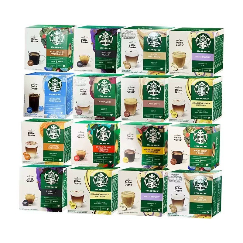 Кофе в капсулах Duoqu Kusi совместим с кофемашинами Nestlé Dolce Gusto, американский стиль, итальянский стиль, латте, портативный.