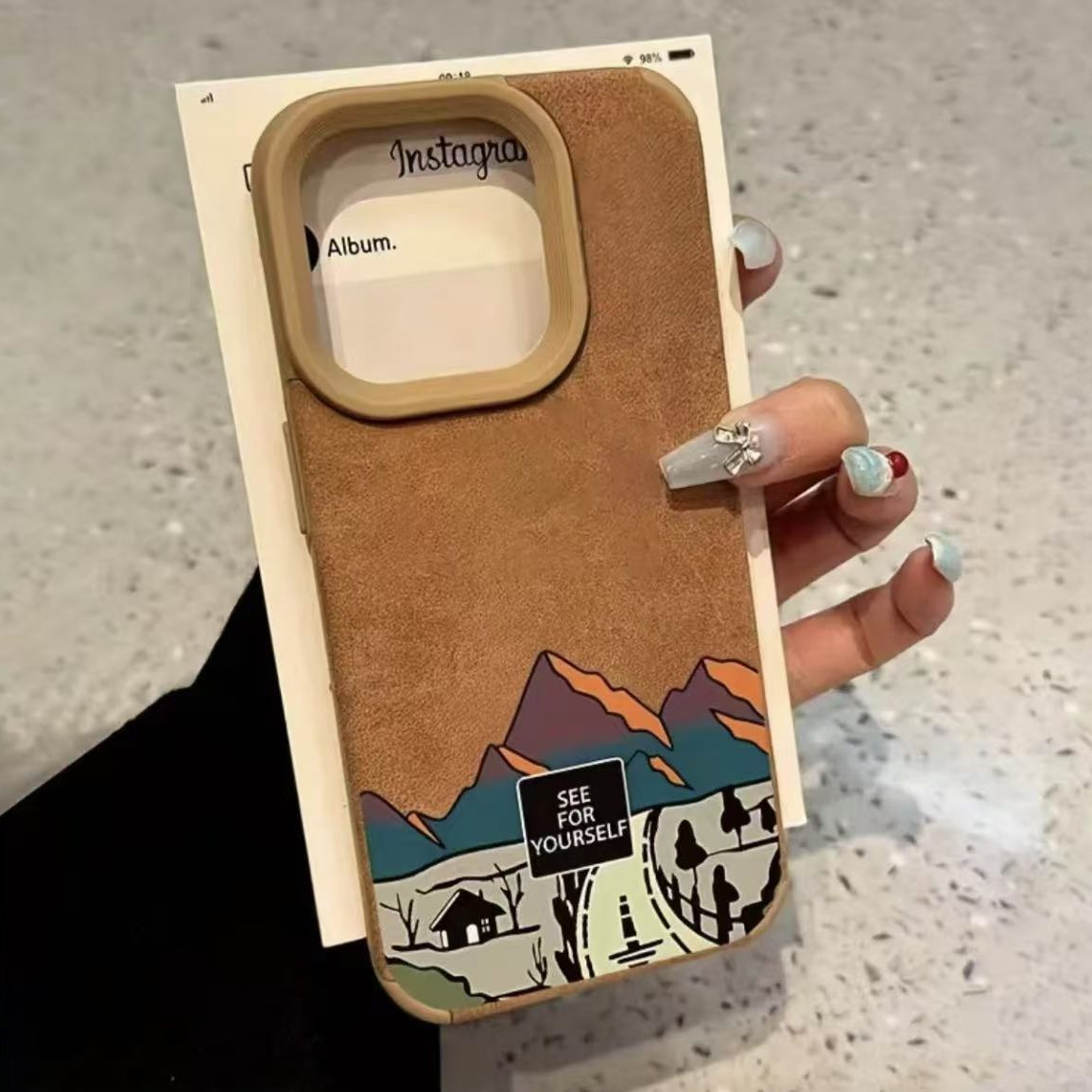 Comercio exterior nuevo tipo aplicable funda para teléfono móvil iphone16 Europa y América Apple 15promax/14 piel de cordero 13/12/11X