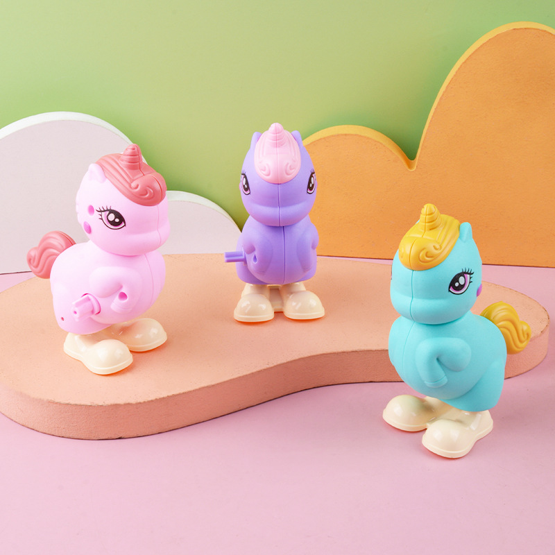 Tiktok Venta caliente cadena saltar juguetes de los niños reloj unicornio dibujos animados animales y niñas regalo puesto al por mayor