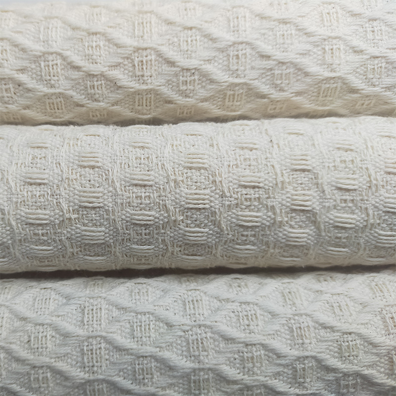 New Diamond Jacquard Judo Uniform Fabric for Sale, Karate All-Cotton Material, Judo Uniform Home Textile, Combed Cotton