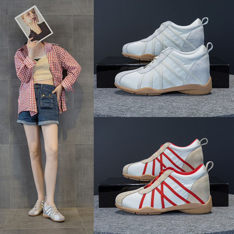 Women's 2026 New Summer Soft-Soled Retro Gump Sneakers with Hidden Height Increase for Petite Individuals