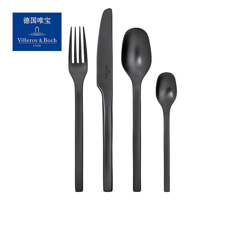 German villeroyboch Weibao Imported Knife, Fork and Spoon Set Entry Luxury High-end Household Western-style Tableware Craftsmanship Rock