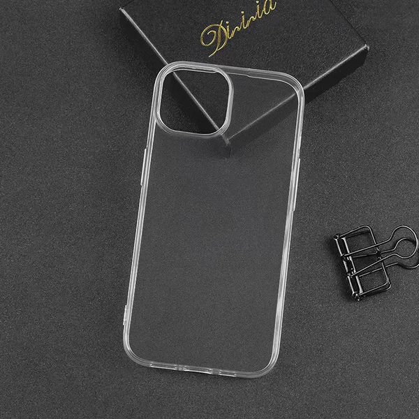 Suitable for Apple Iphone17E Mobile Phone Case, Transparent Anti-Fall 17Promax Mobile Phone Protective Case, Tpu Soft Rubber Grs