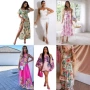 跨境外贸原单夏季连衣裙