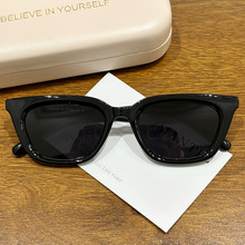 gm墨镜女款太阳镜UV400防晒防紫外线2024新款INS方形眼镜高级感男