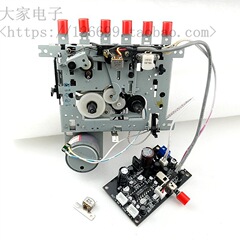 TA7668ステレオテープラジカセ磁気ヘッドの前段の拡大板カードのデスクトップの録音と放送のムーブメント