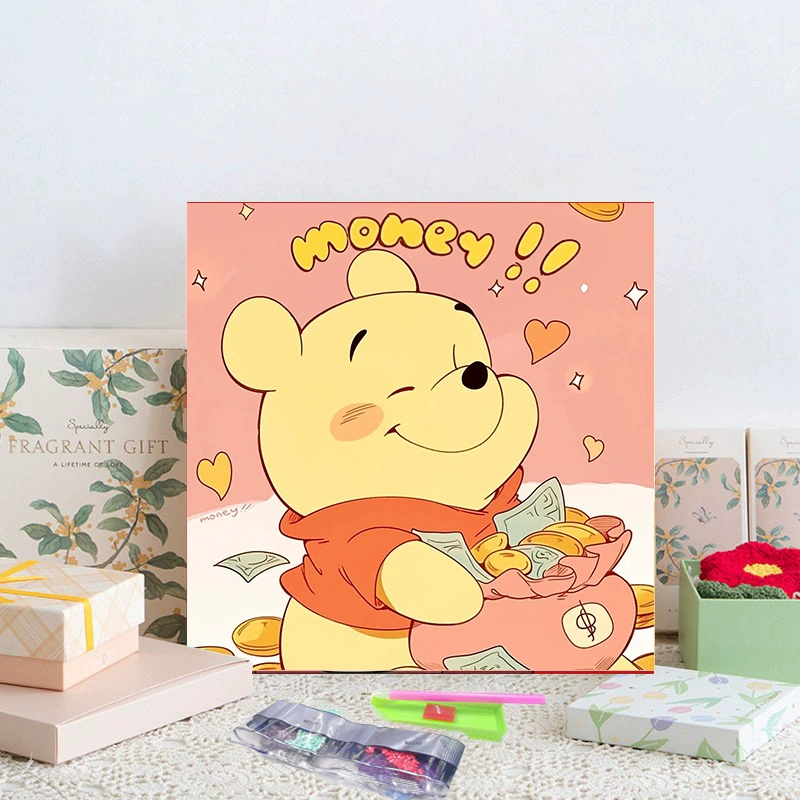 Алмазная мозаика 20×20 см, детская анимационная панно, полная выкладка, новый стиль, ручная работа DIY, декор для гостиной