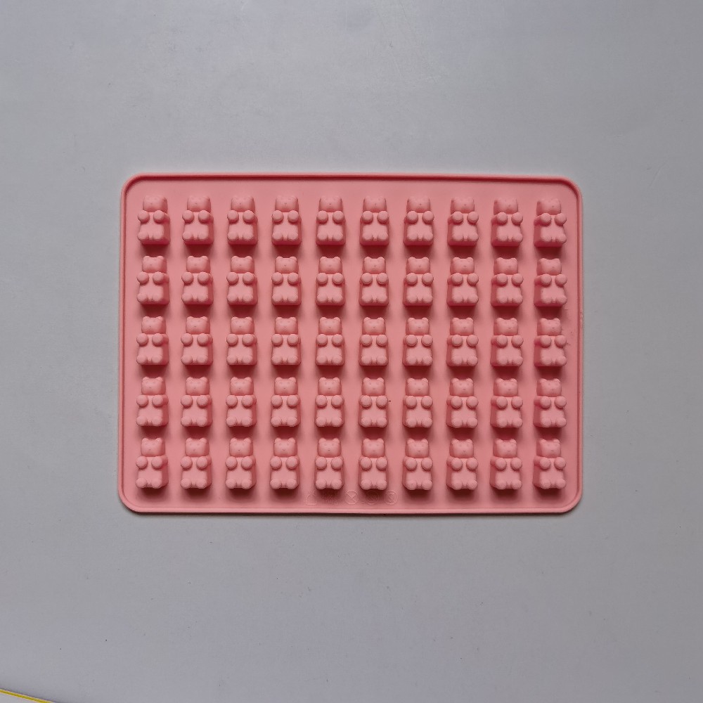 50 Lian Bear Chocolate 300 Molde de silicona Pudín Molde de postre Decoración de pasteles Utensilios para hornear de cocina