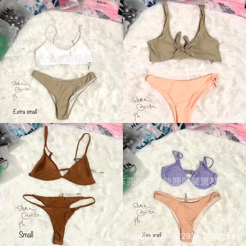 Trajes de baño de marca SHEIN, nuevos trajes de baño unidos, bikini, comercio exterior al por mayor, sudeste asiático