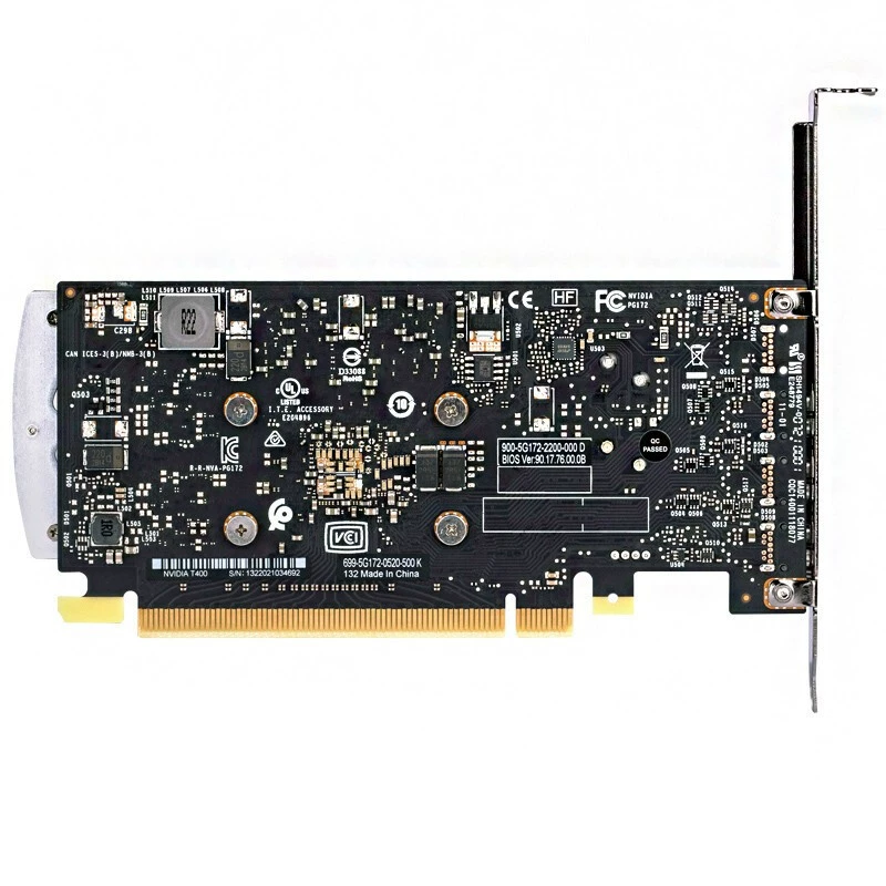 Подходит для рендеринга Nvidia T400 2G 3D-моделирование, рендеринг, чертёж, профессиональная графика