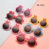 Children's fashionable plastic sunglasses, cartoon toy, glasses, 2023 collection