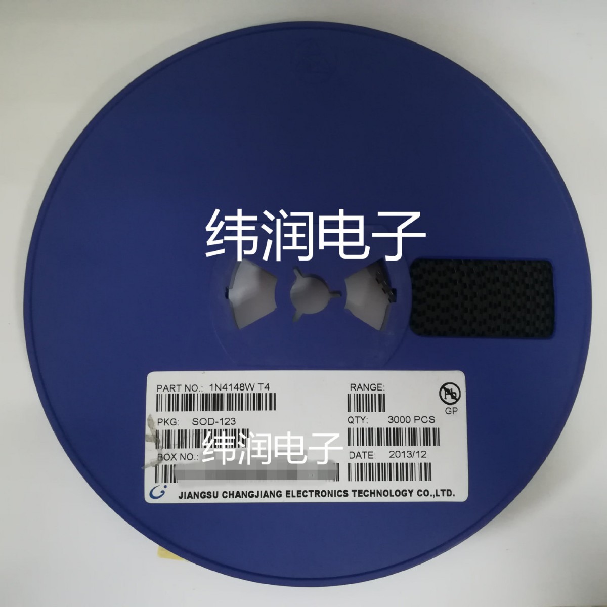 1N4148WT4 长电 丝印T4 封装SOD-123 全新原装支持配单整流二极管