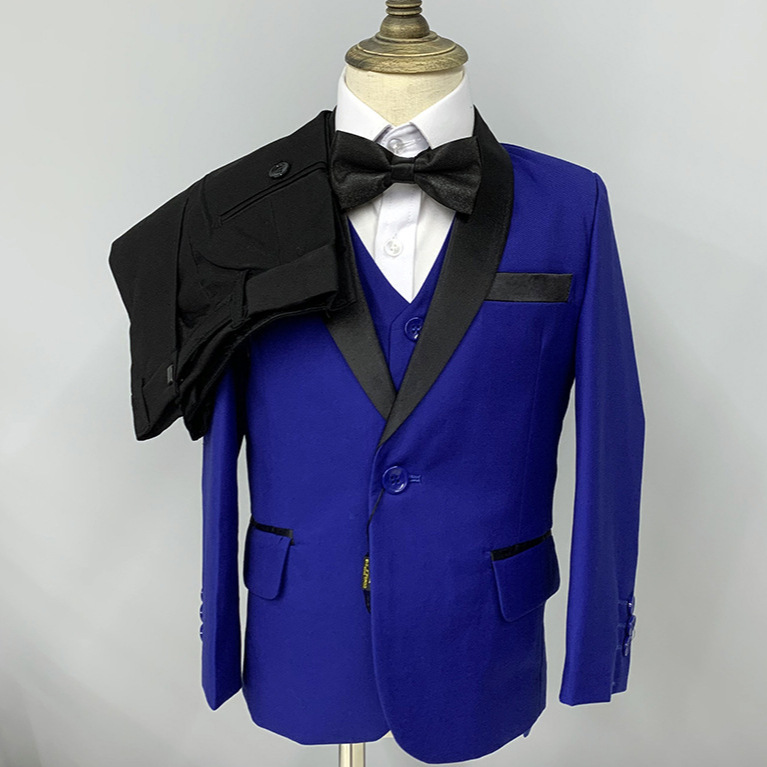 Completo classico da bambino, set di abiti alla moda per neonati, sfilata invernale, banchetto, tipo skinny board_voghion.com