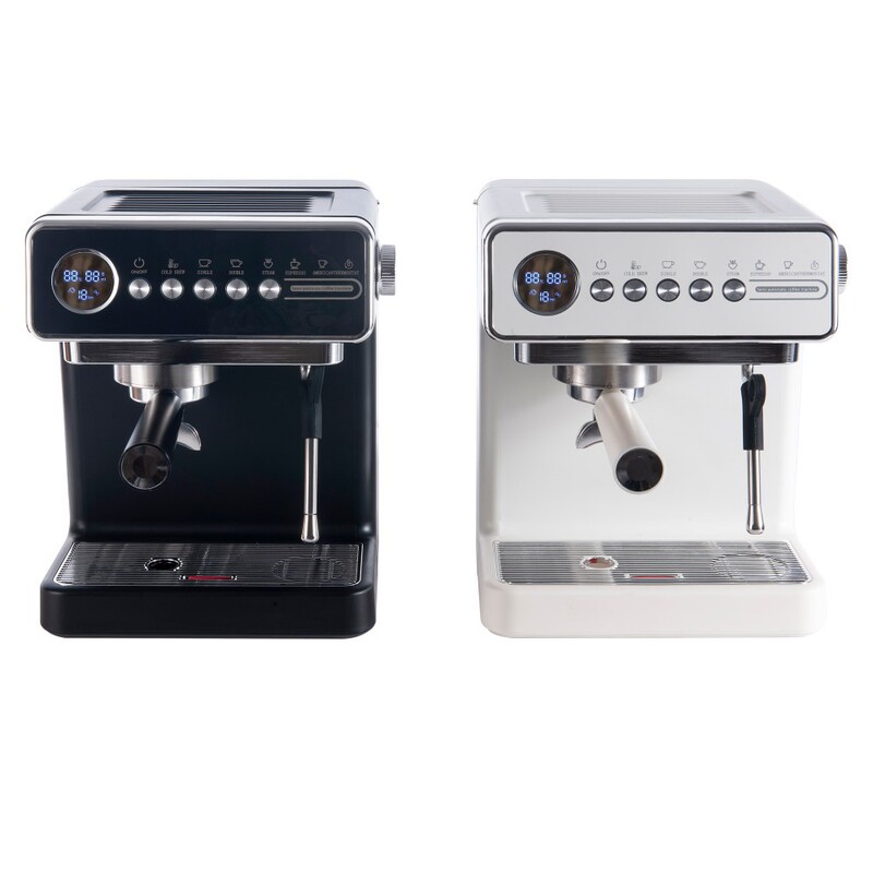 Coffee Machine, Bean Grinder, Italian Semi-Automatic Milk Frother, 15Bar High-Pressure Milk Frother, American Coffee, Intelligent Temperature Control