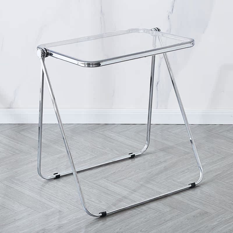 접이식 테이블/두꺼워지고 투명한 색상(테이블 높이 68cm)