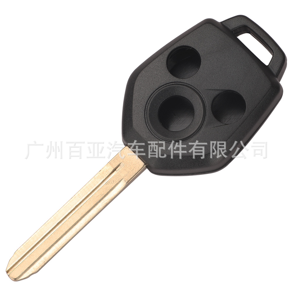 Suitable for 3-key Subaru Deep Forest Outback Remote Control Straight Car Key Shell Replacement Case No Standard
