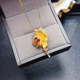 工厂批发爆款天然尖晶石吊坠S925银镶嵌主石5*5热销欧美一件代