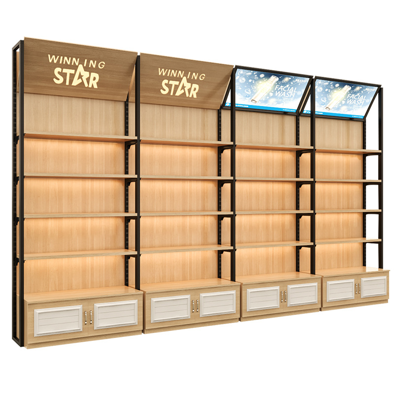 多层超市储物架拆卸式立柱货架超市商场便利店置物架货架展示柜