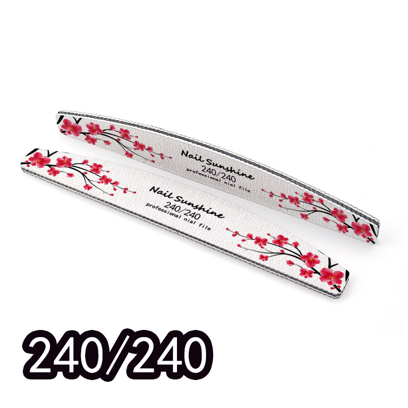 Gris Arena de acero blanco medio mes Rub-estilo nacional 240/240