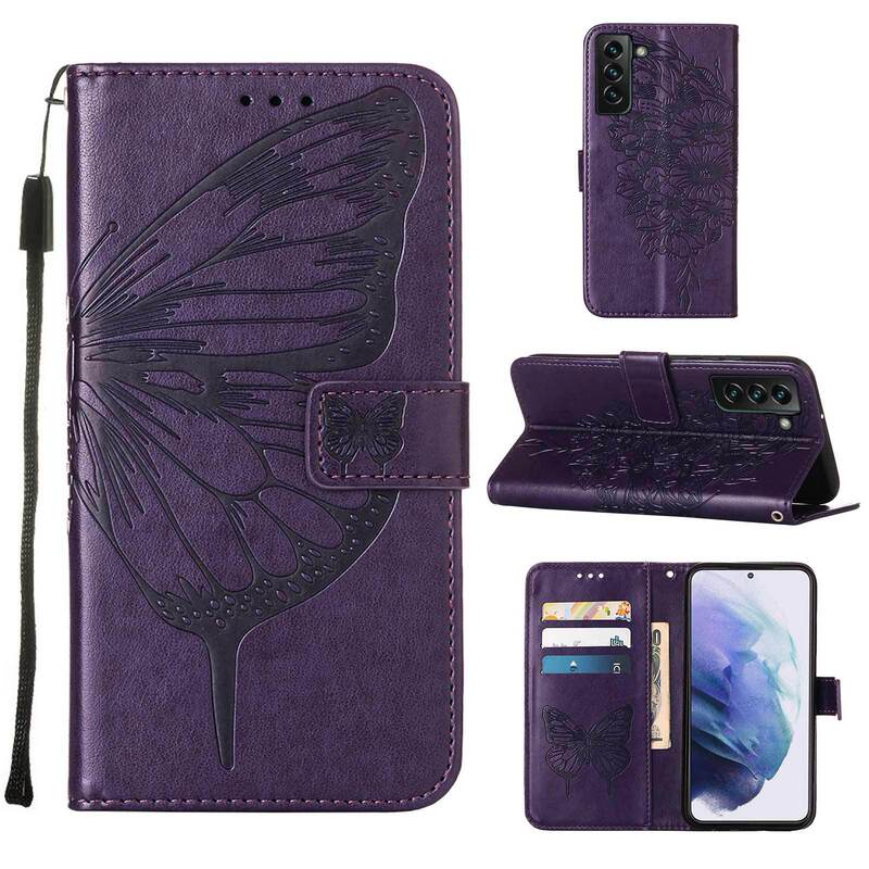 For OPPO A17 embossed butterfly mobile phone leather case/Find X2Lite flip card wallet protective case For OPPO A17 embossed butterfly mobile phone leather case/Find X2Lite flip card wallet protective case