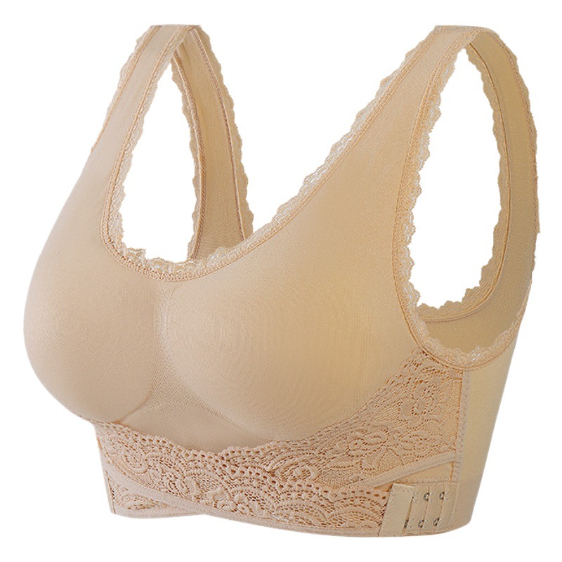 6xl frontal Cruz hebilla lateral Sujetador deportivo inalámbrico ajustable push up yoga running LACE Edge soporte de pecho chaleco image 1