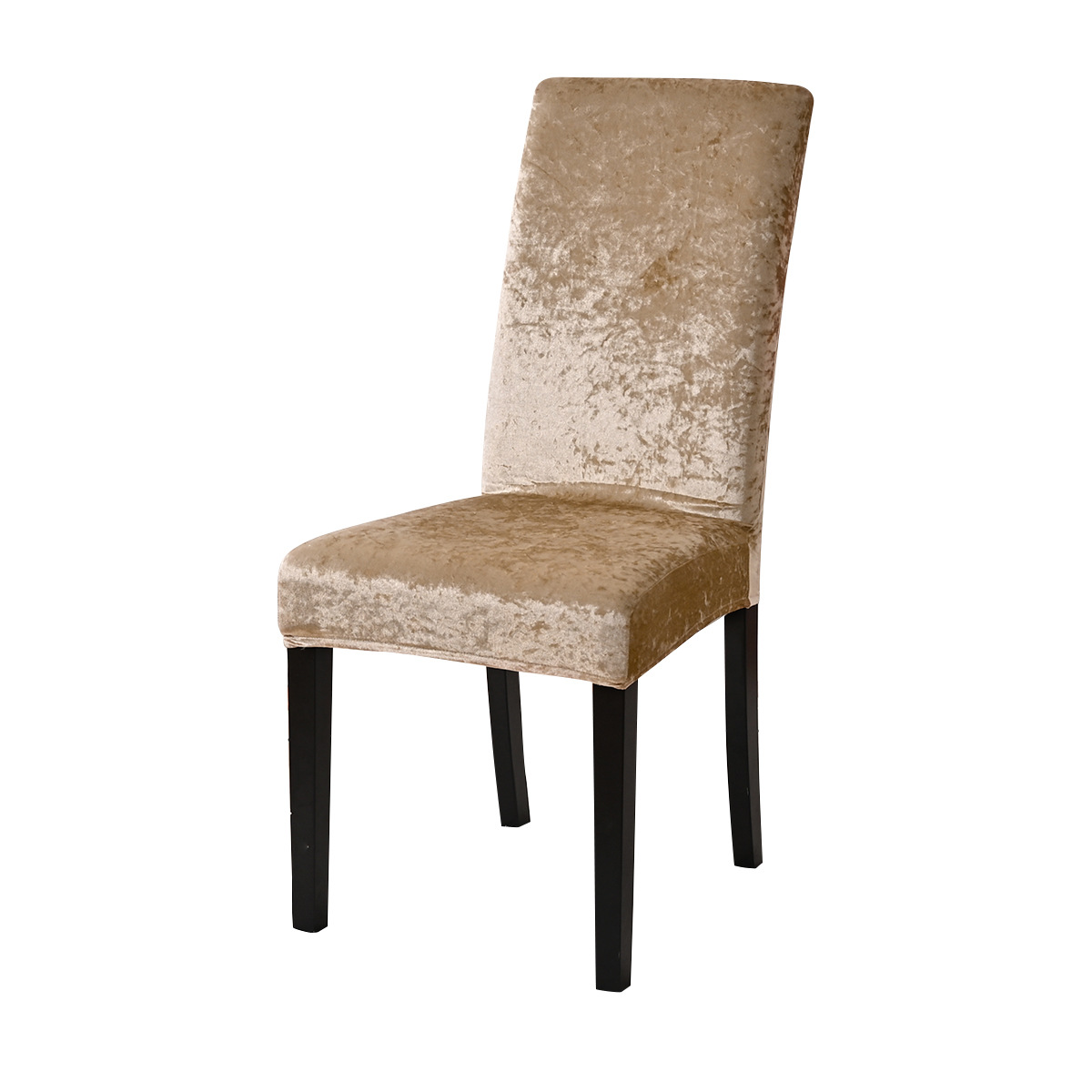 Cubierta de silla elástica de diamante de oro antideslizante transfronteriza cubierta de silla de comedor de hotel casero cubierta de silla de polvo en stock