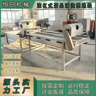 清水蛋加工设备鹌鹑蛋清洗挑选线破损蛋挑选机去壳鹌鹑蛋加工线