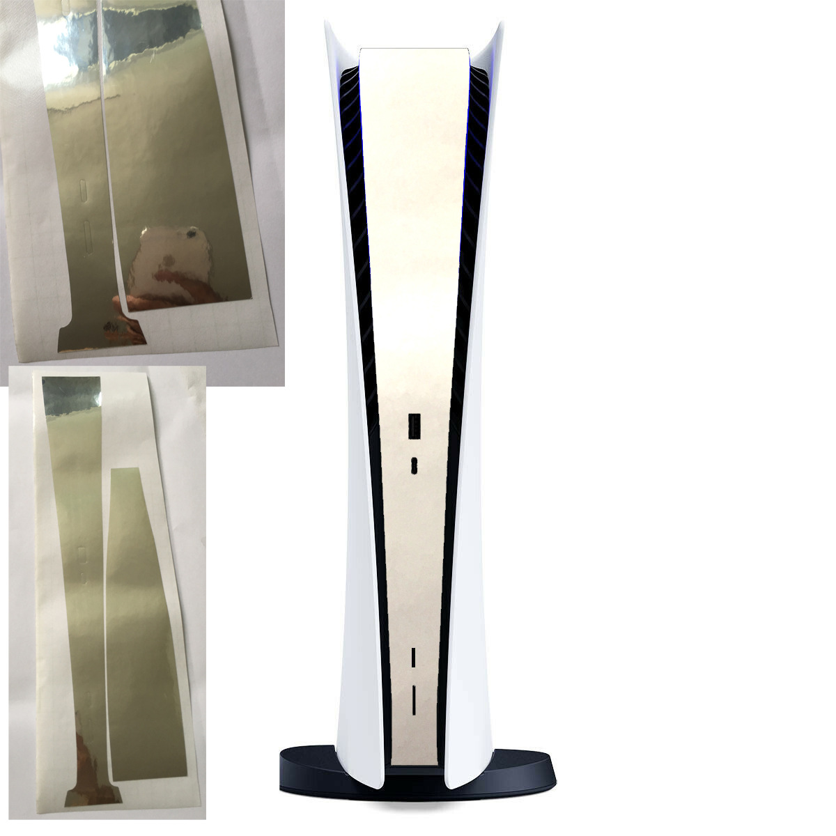 PS5SIDE 电镀镜面银a