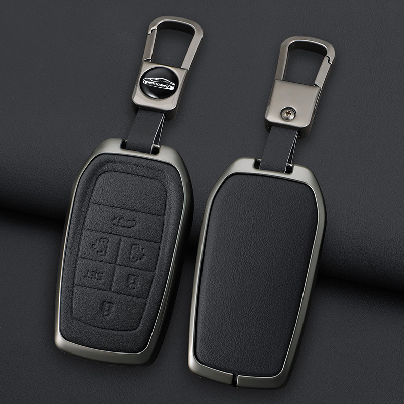 Special Toyota Sienna Key Cover Grevia/Senna/Alfa/Wilfa Business Metal Buckle Leather