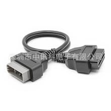 OBD2 16��B������܇�D�\���m����ձ�14PIN�f܇��