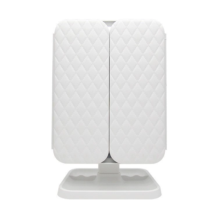 Трансграничное зеркало с подсветкой Настольный трехкратный косметический зеркало светодиодный свет для увеличения зеркала