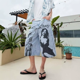 男式牛仔裤;男式T恤;男式休闲裤