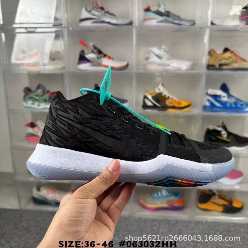 3Rd Generation Men's Practical Basketball Shoes Kyrie3 Student Practical Air-Cushioned Wear-Resistant Anti-Slip Shock-Absorbing Sports Shoes for Women 3Rd Generation Men's Practical Basketball Shoes Kyrie3 Student Practical Air-Cushioned Wear-Resistant Anti-Slip Shock-Absorbing Sports Shoes for Women