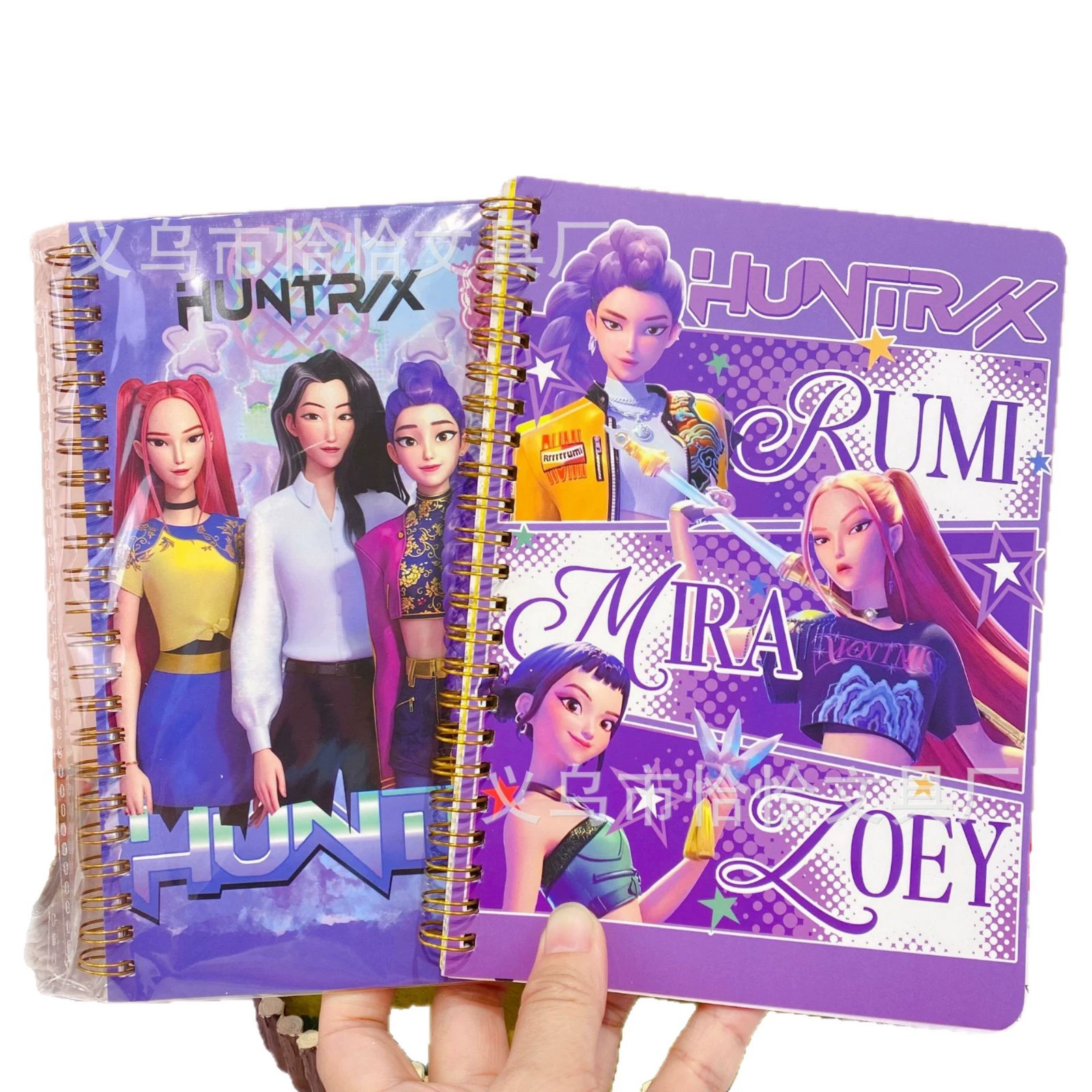 Новый KPOP ведьма охотник группа пружинная книга A5 творческий студент классная комната учебная канцеляристика цветные страницы горизонтальная линейка книга