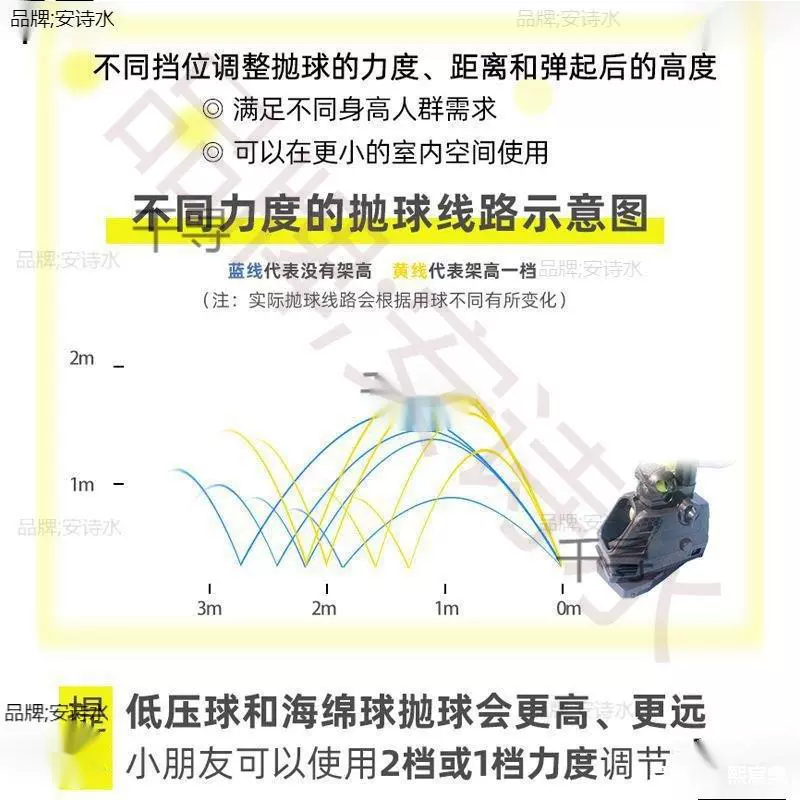 [练网球抛球机自助单人带接球挥拍练习器多球训练发球机见描述]