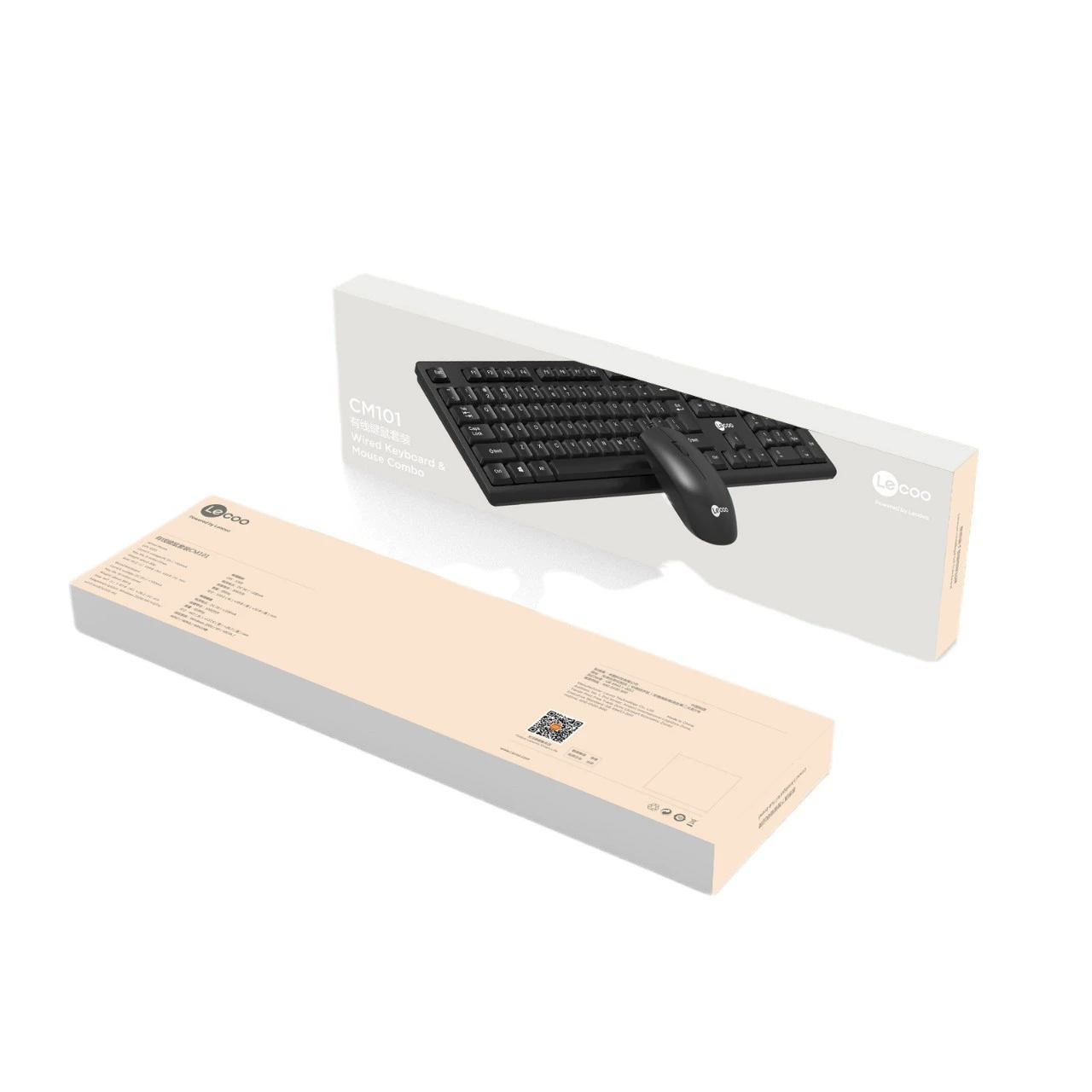 Lecoo/Laiku CM101 Key and Mouse Set Wired USB Desktop Computer Laptop Gaming Keyboard Mouse Set