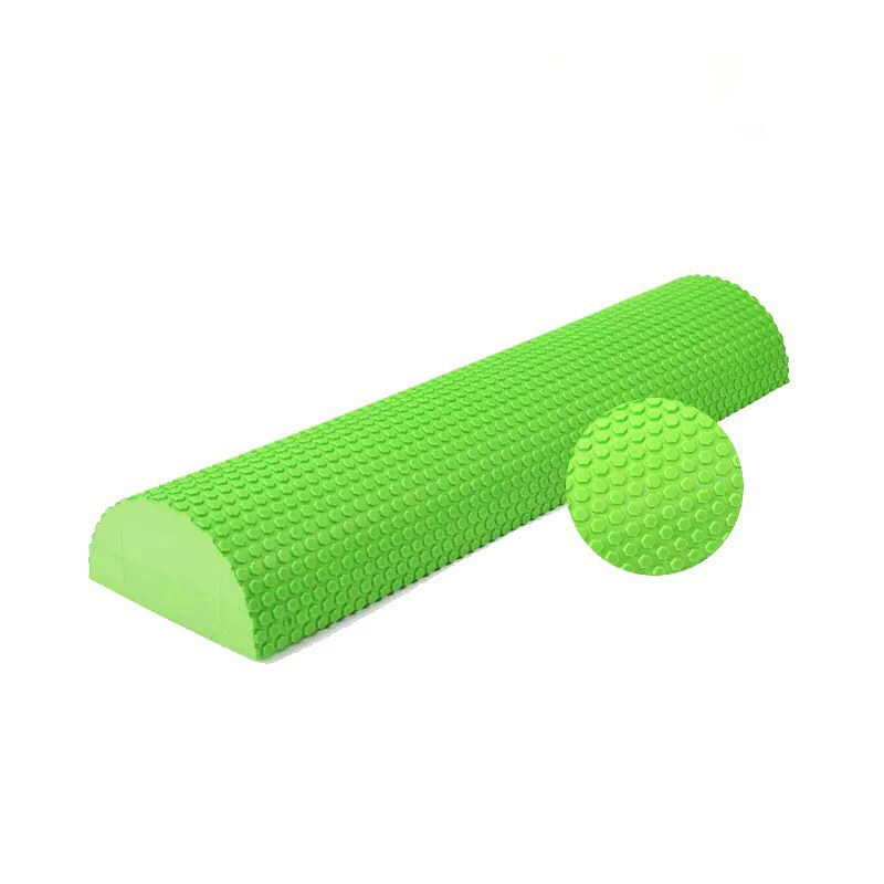 Foam roller solid semicircle yoga column semi-axis relaxation column balance rod crescent brick floating point foam roller Pilates