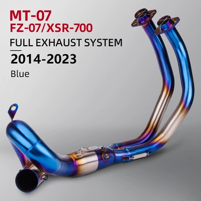 Suitable for MT07 motorcycle Exhaust pipe - b