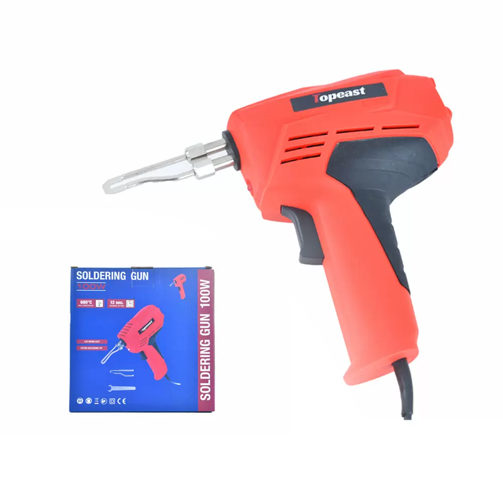 100W3件套电焊枪焊锡枪快速烙铁套装专业工业大功率电烙铁