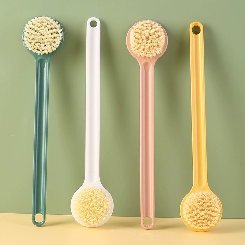 Чистящая щетка для ванны с длинной ручкой, растирание спины не требует мягких волос, щетка для ванны, мяч для ванны, Задняя щетка для ванны, отшелушивающий артефакт