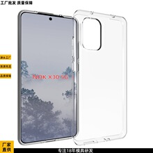 适用于Nokia X30 5G手机壳光面防水印软胶Tpu可开发模具保护套