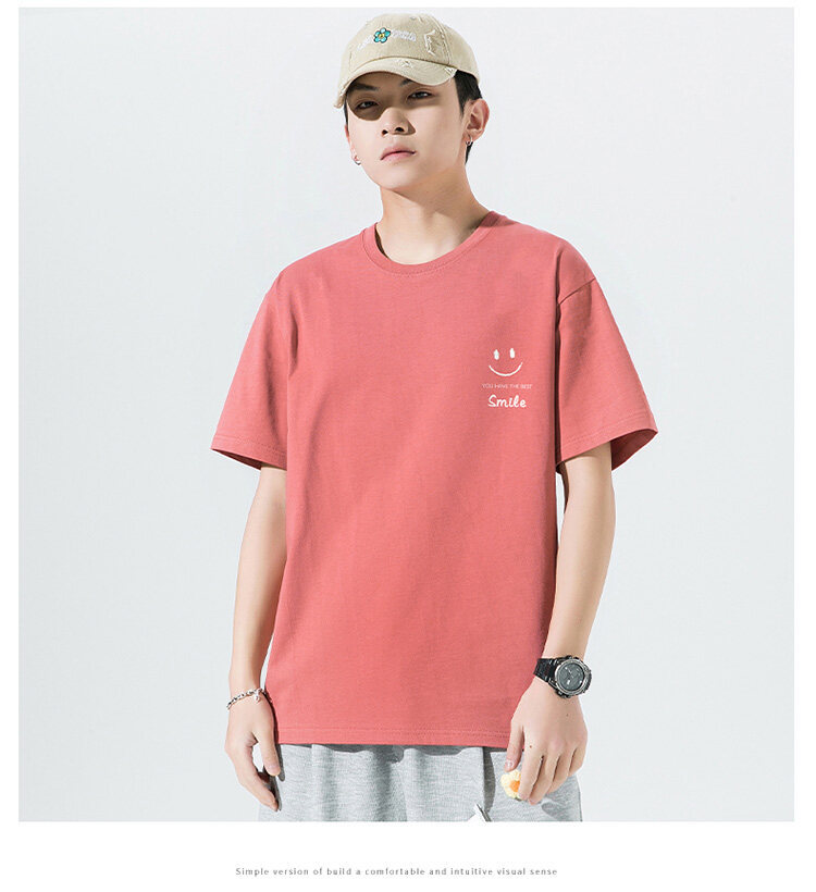 Camiseta de manga corta hombre verano plus big size gorda holgada slim hombre algodón t media manga top ice sense verano pic 11