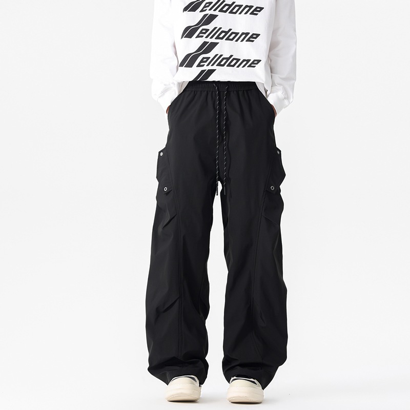 Straight Pants Men's New Spring and Autumn Outdoor Mountaineering Hiking Loose Fashion Casual Cargo Pants