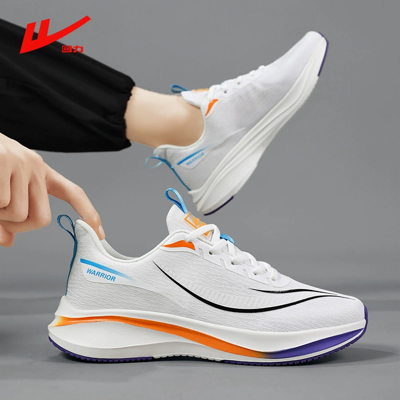 Облегчение мужской обуви Официальная подлинная дышащая женская обувь дикая пара легкая беговая обувь мягкая подошва кроссовки большой размер