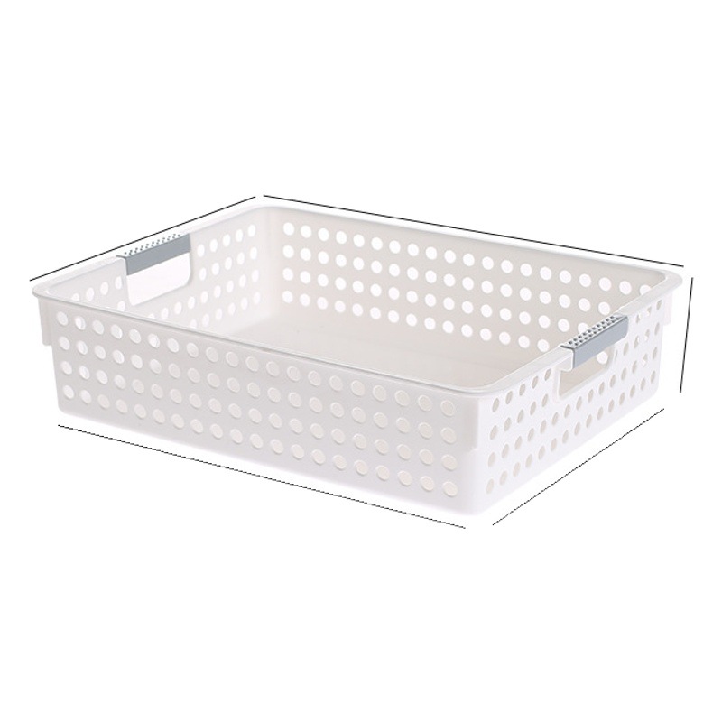 Cesta de almacenamiento de plástico de agujero redondo Cesta de almacenamiento de juguetes para niños grandes huecos Cesta de almacenamiento al por mayor Jardín de infancia Hospital Escuela