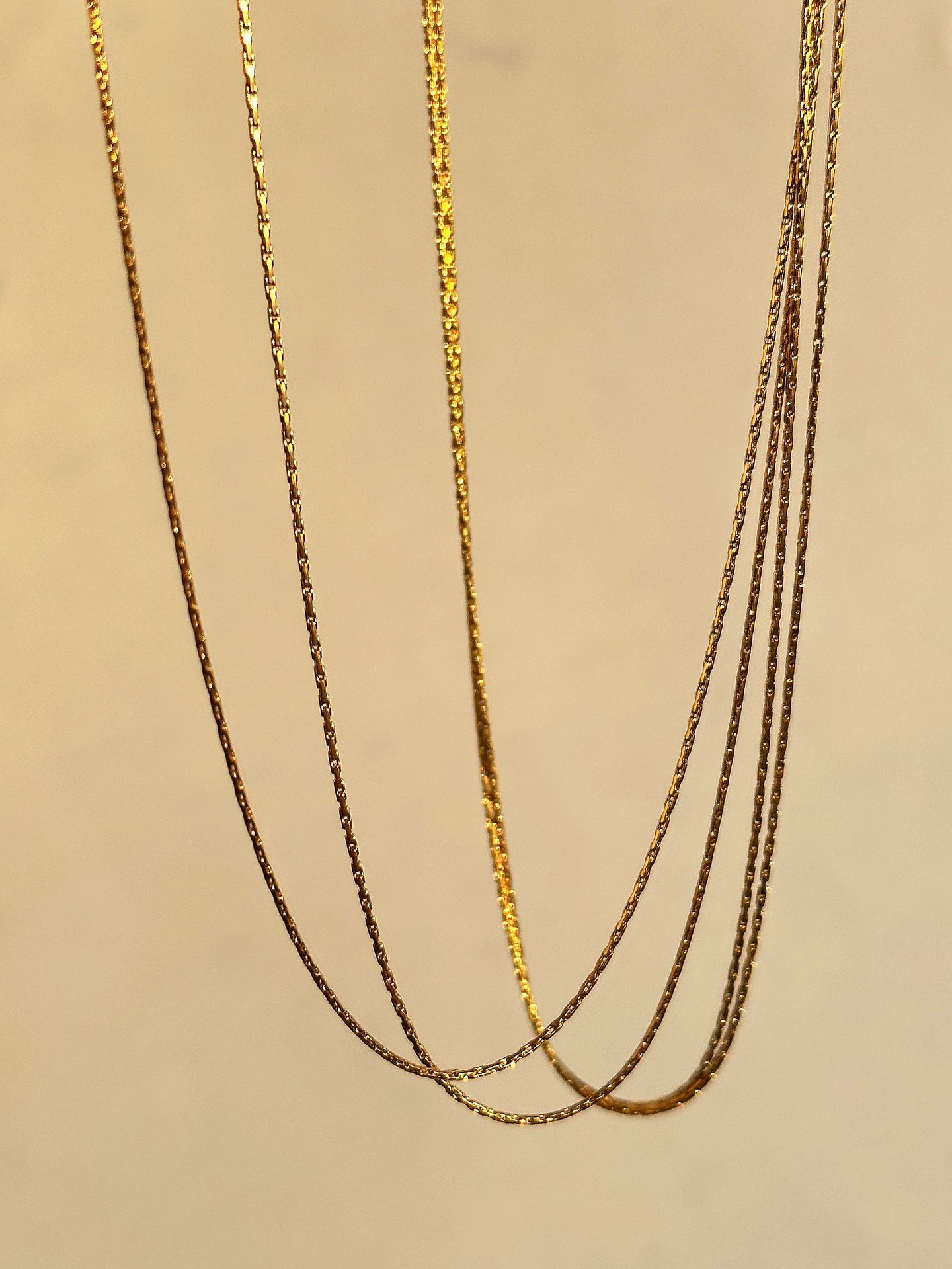 Wholesale Retro Solid Color Titanium Steel Necklace_colorza_2