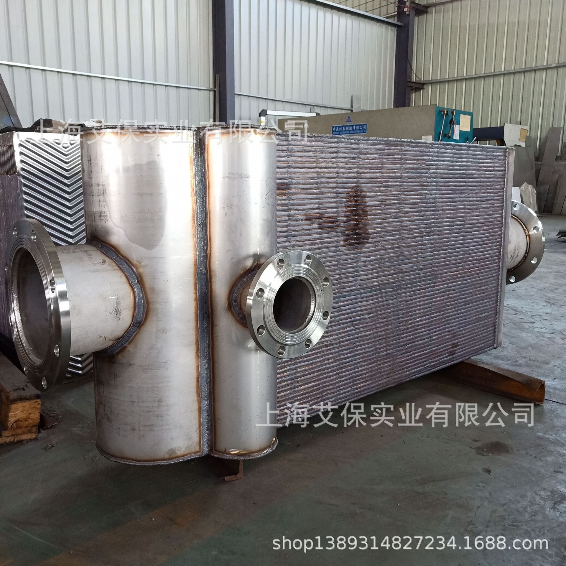 上海宝山区换热器厂家 生产304/316L不锈钢焊接式换热器 板换