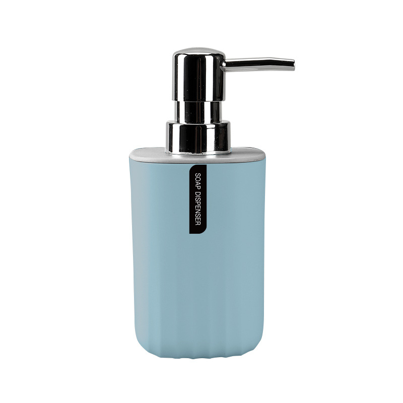 Champú Gel de ducha botella vacía botella simple prensa patrón de onda apretón almacenamiento loción desinfectante de manos botella